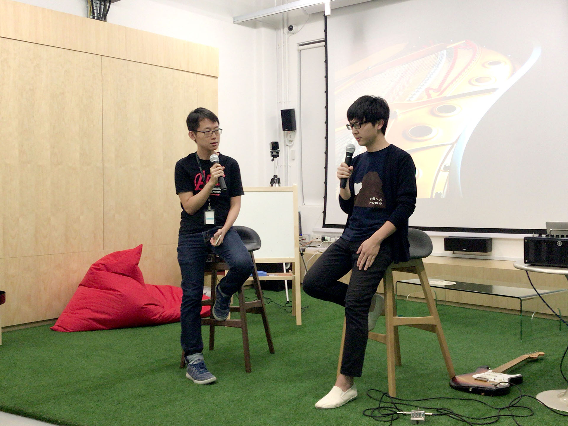 Agile Singapore主催『Similarities of Playing Guitar and Coding』に、弊社　金井 大輝が登壇いたしました